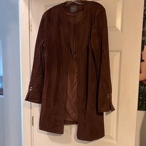 The Limited Brown Trench Coat Classic Style